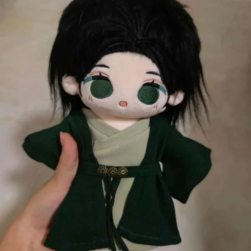20cm Anime Attributes Li Lianhua Kawaii Cosplay Soft Cotton Doll With Skeleton Cartoon Dress Up Clothing Toy Figures Fans Gifts