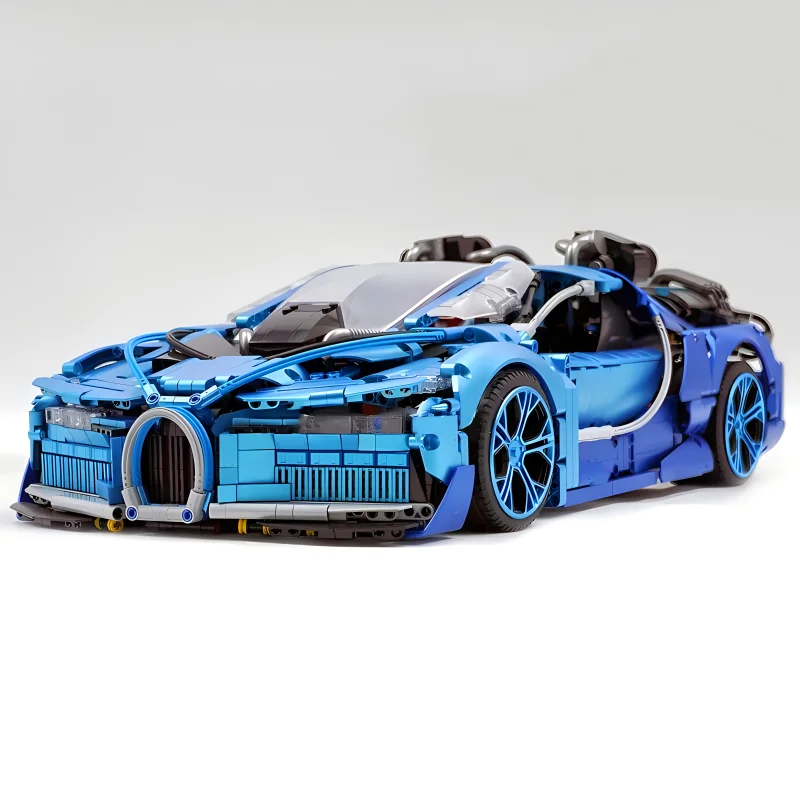 Guly 10613 Moc Technische Super Sport Raceauto Hypercar Bouwstenen Puzzel Educatief Speelgoed Kerstcadeaus Voor Kinderen