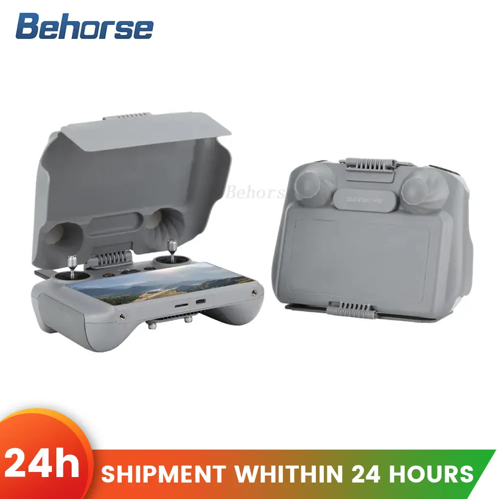 Protetor de tela escudo para dji rc/rc 2 controle remoto pára-sol caso proteção silicone para dji mini 5 pro/neo/mini 4 pro/air 3