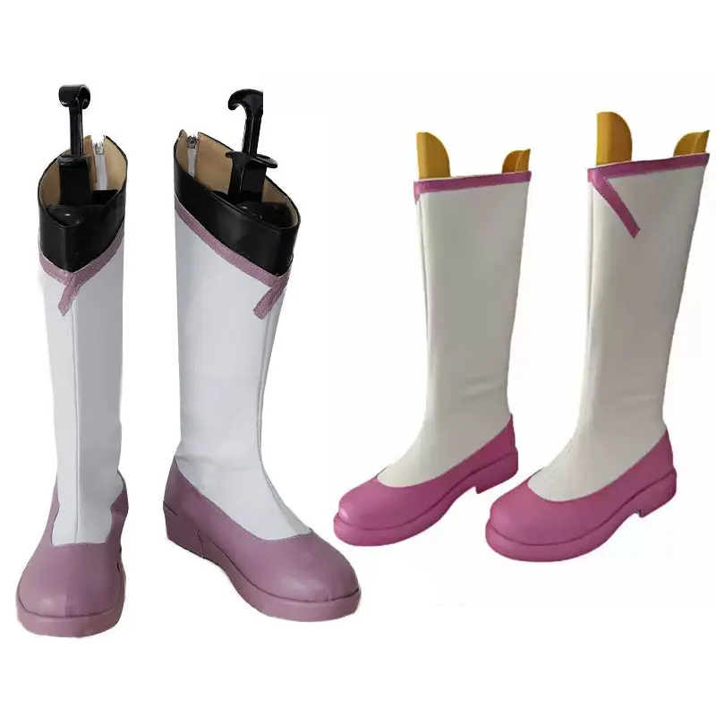 Akizuki Maria Cosplay chaussures Anime Watanabe Saki femmes bottes