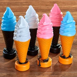 Giant LED Ice Cream Sculpture Model Lamp with Power Supply, Table Decor, Good Quality, 60cm