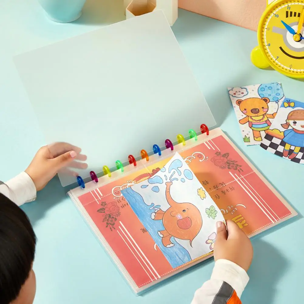 25 pz A4 A5 pagina interna libro fotografico pagina alta trasparenza a prova di polvere trasparente protezioni per schede di ricetta maniche materiale scolastico