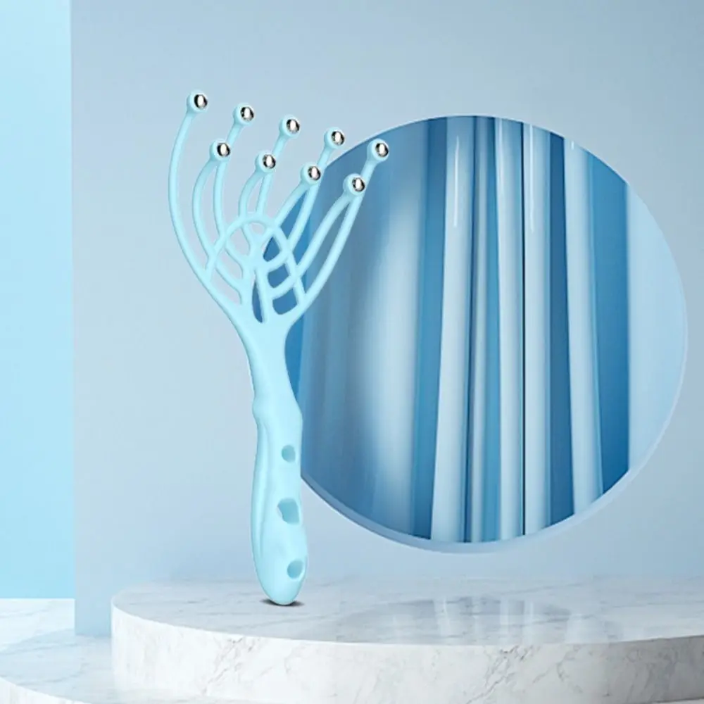 

Новый массажер PP Nine Claws с шариками из стали, многофункциональный массажер для снятия стресса, роликовый массажер для кожи головы