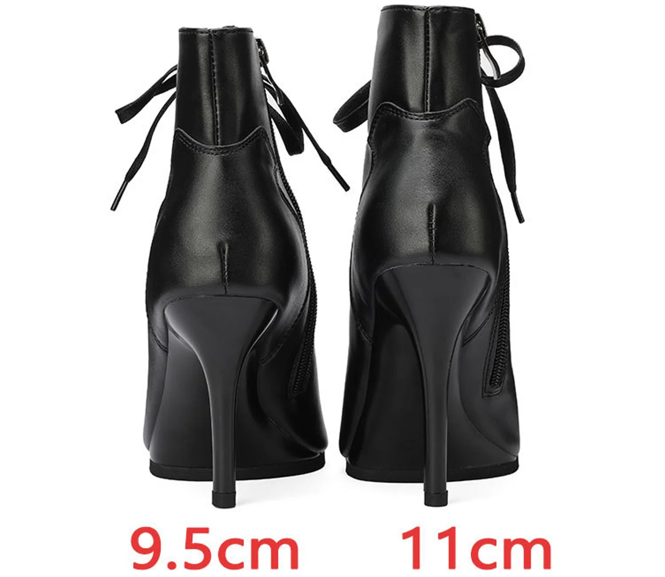 9,5 cm & 11 cm Plateau-Tanzschuhe auf Lager, PU-Leder, stabile lateinamerikanische Tanzschuhe, Gummisohle, für drinnen und draußen geeignet. – Detail 1