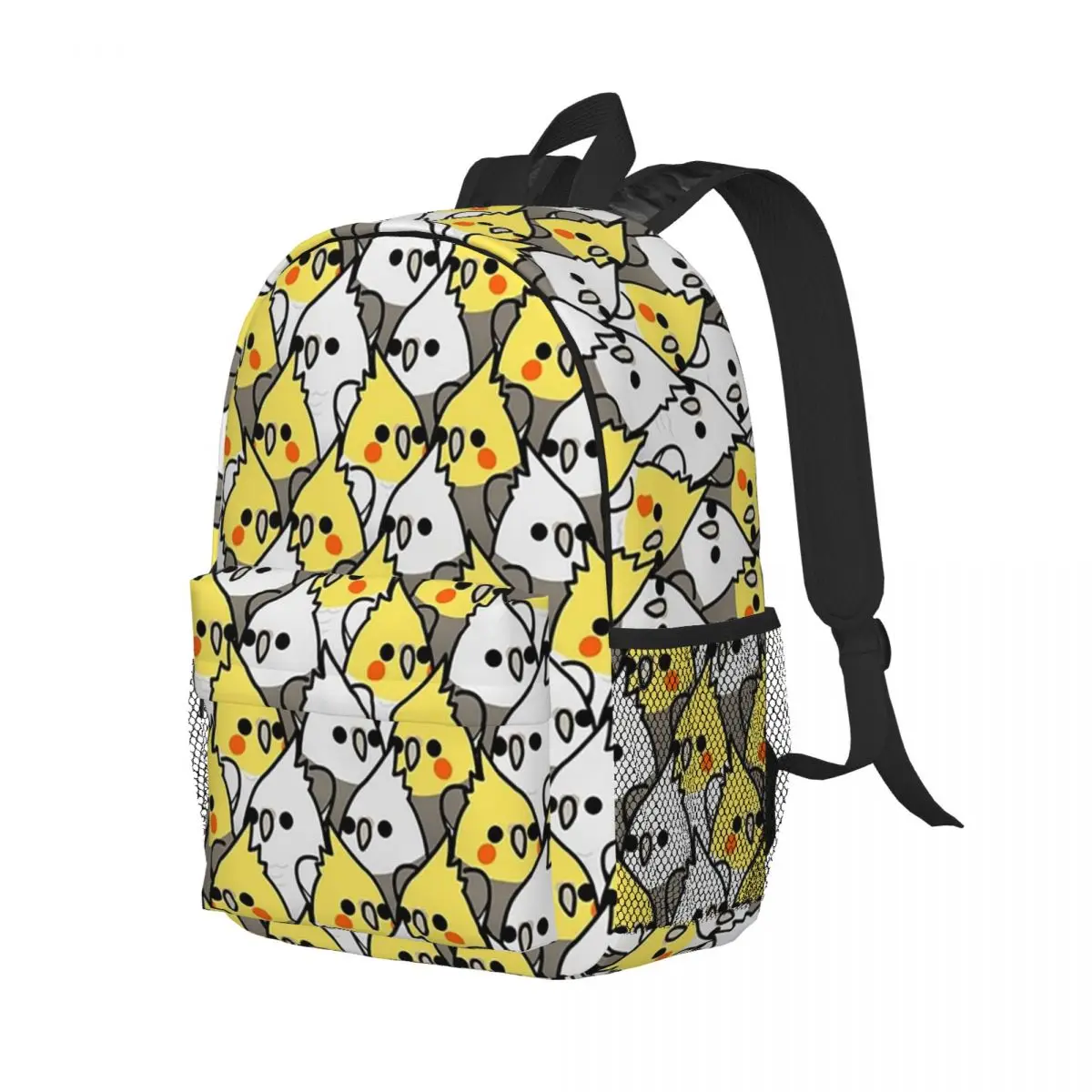 

Too Many Birds! - Cockatiel Squad Backpack Student Boys Girls BookBag Children School Bag Laptop Shoulder Bags for Men Women