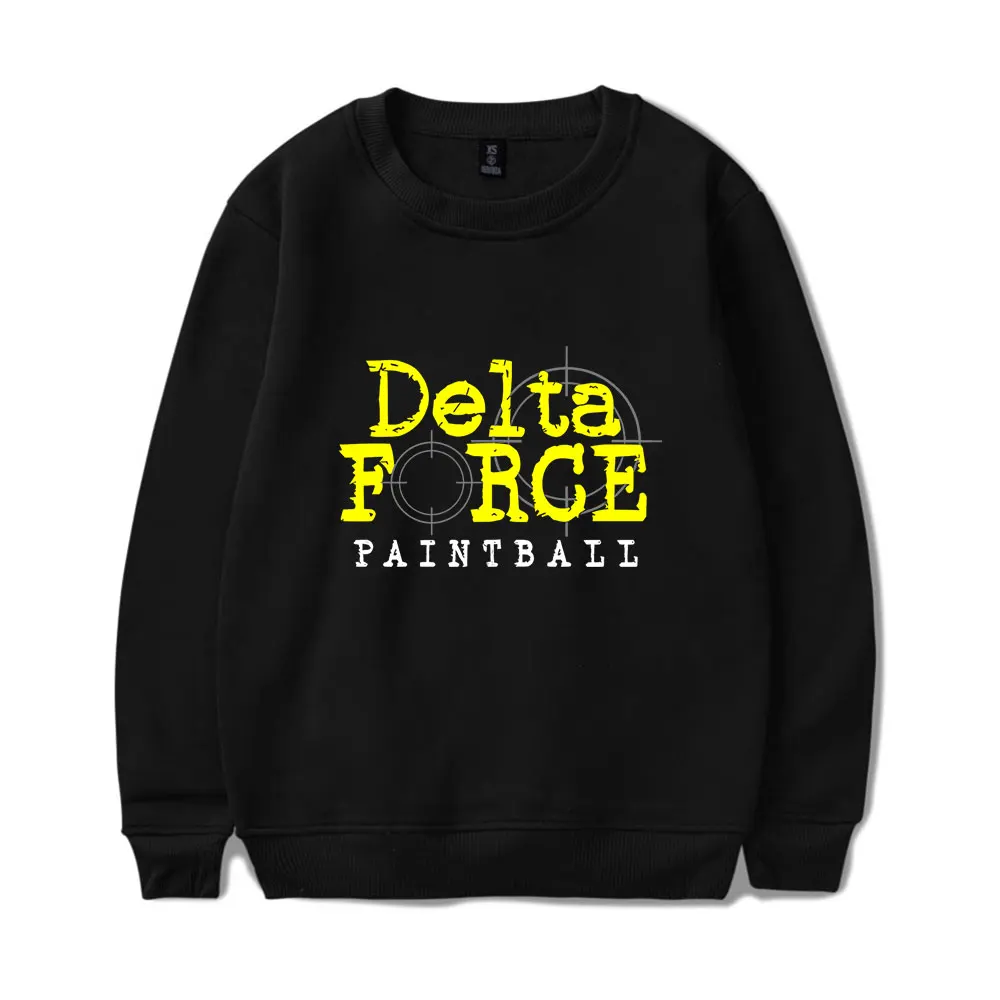 Delta Force Merch Crewneck Sweatshirts Cosplay Women Men Fashion Long Sleeve Shirts