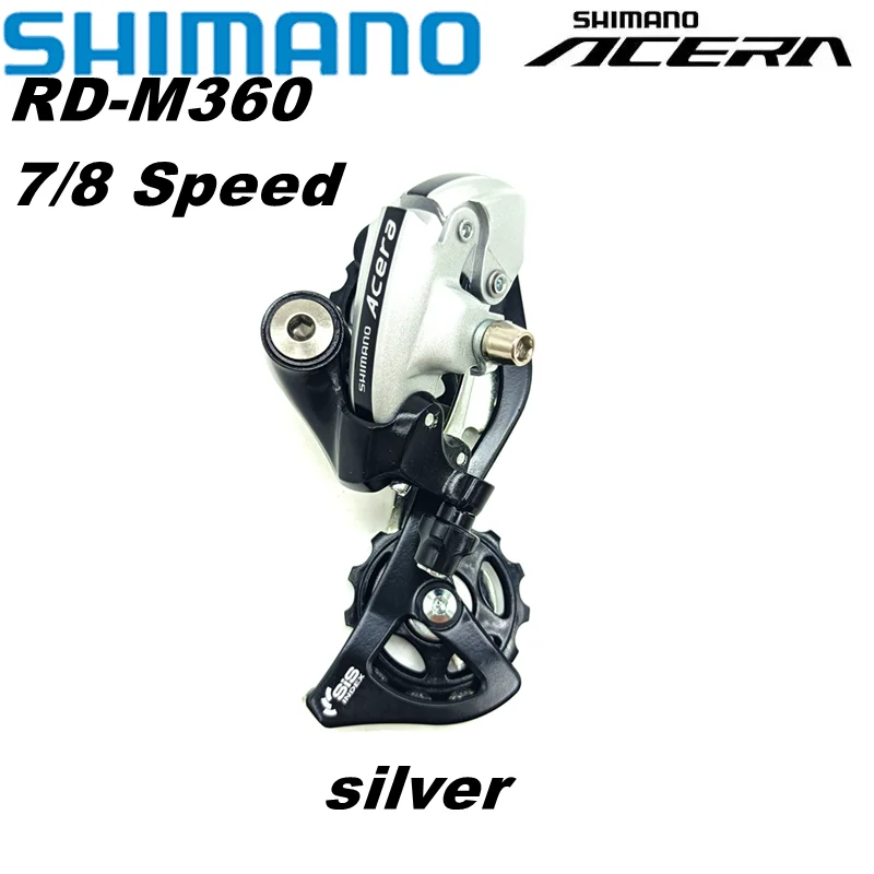 Shimano Acera RD-M360 7 8 Speed Bike Rear Derailleur 21s 24s MTB Mountain Bicycle Shifters Original Parts