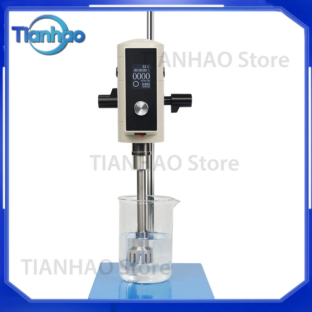 Professional Cosmetic Homogenizer Mixer Lab High Shear Stirrer for Lab Use No Foam for