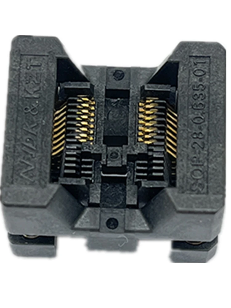 SSOP24 OTS24 TSSOP24 IC Burn IN Socket 0.635mm  PIN PITCH Prise Size 3.9mm Adaptateur De Programmeur