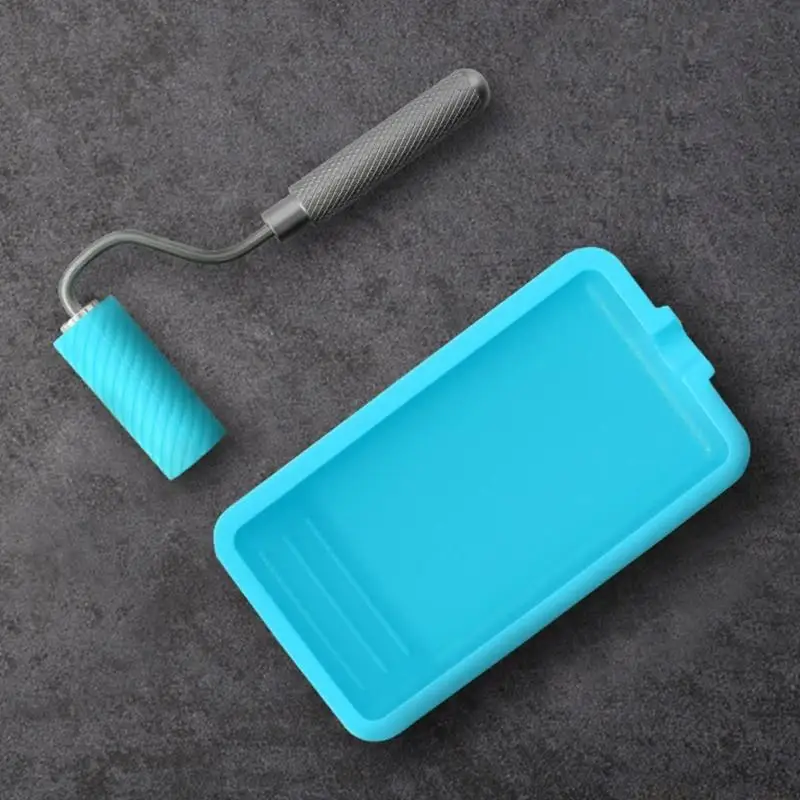 A2BE Crafting Adhesive Roller Set Includes Tray For Smooth Even Application