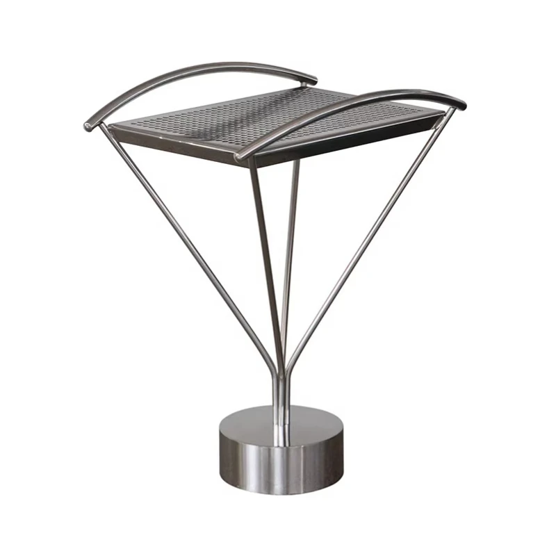 

Стол из нержавеющей стали, средневековый передвижной художественный креативный угловой столик, дизайнерская прикроватная тумбочка