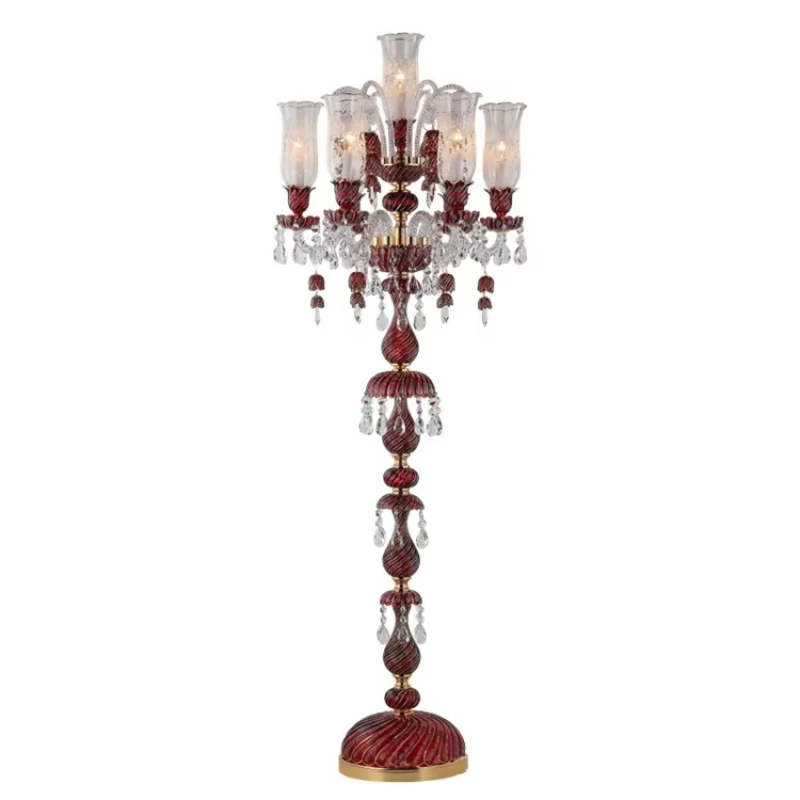 

Traditional luxury retro floor lamp living room bedroom home hotel decoration new design can be customized size