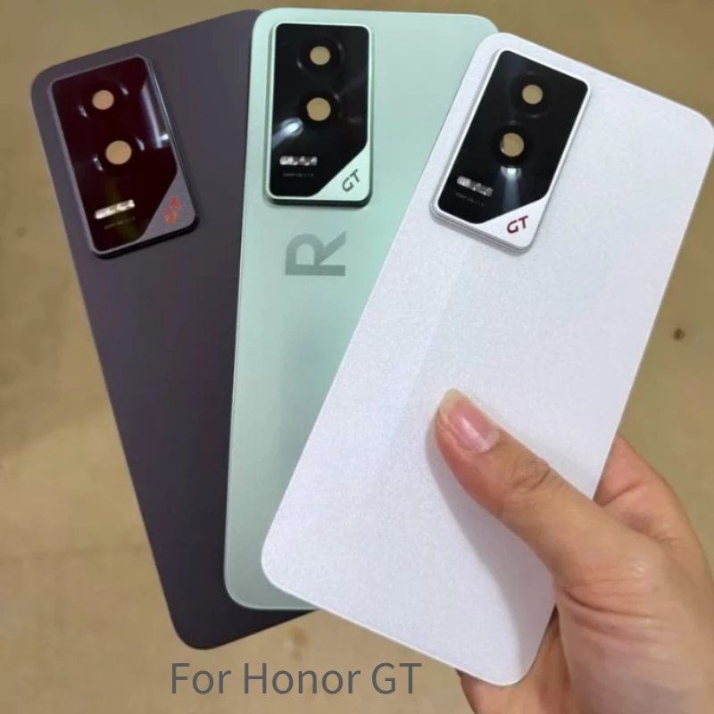 Back Glass Battery Rear Cover Housing Door Case With Camera Glass For Honor GT Replacement Repair Parts