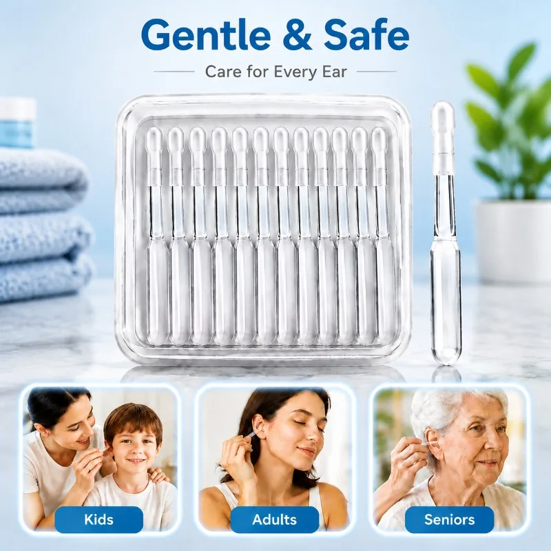 Sticky Ear Wax Removal Stick Adhesive Cleaning Swab Soft Glue Tip Ear Scoop Tool Safe Disposable Ear Canal Dirt Remover Personal