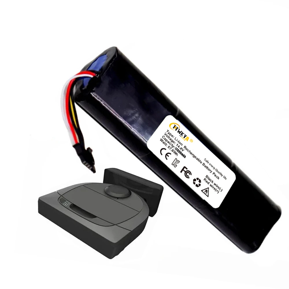 Replacement Battery 14.4V 61WH 12800mAh For Neato Botvac D3 D4 D5 D6 D7 205-0011 Sweeping Robot