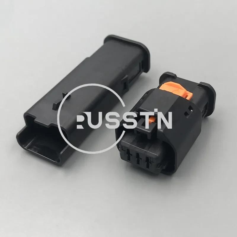 1 Set 3 Way 1.5 Series 1801177-1 1-1801178-1 Auto Headlight Regulator Sensor Socket AC Assembly Waterproof Wire Plug