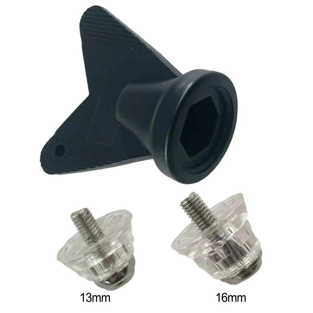 سهلة التركيب كرة القدم ترصيع كرة القدم عدم الانزلاق ترصيع البلاستيك جزء طول 16 مللي متر أحذية الرجبي المسامير سهلة التركيب