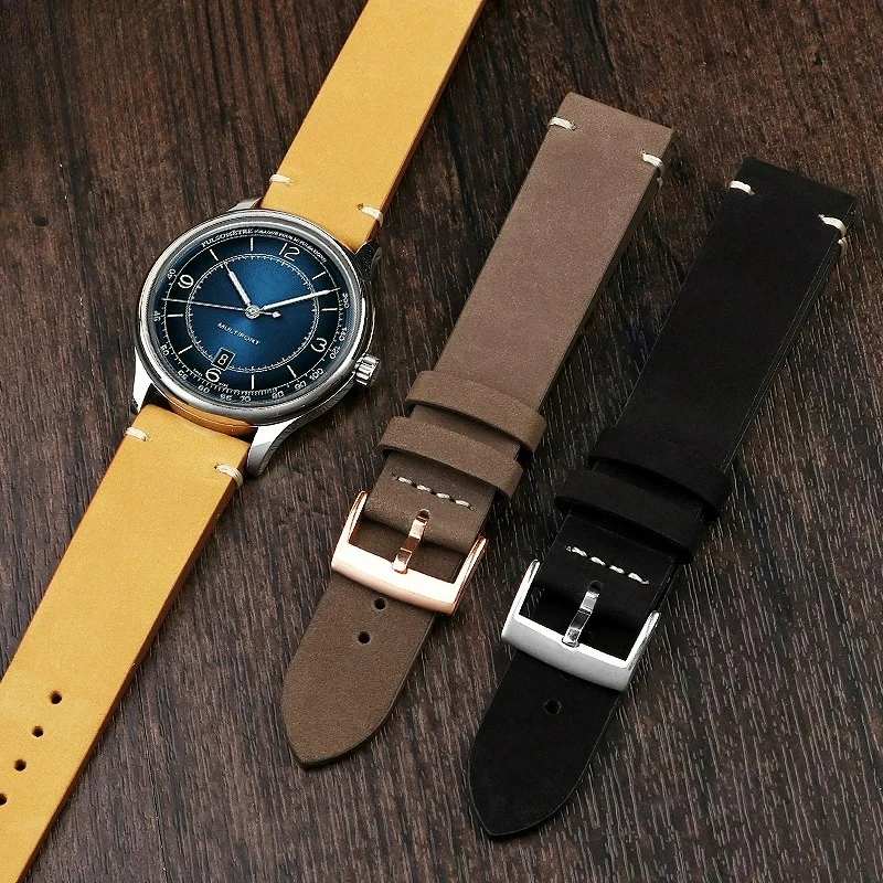 For MIDO Men's Controller Legacy Belt M040.407.16 Series Vintage Watch Strap 19mm