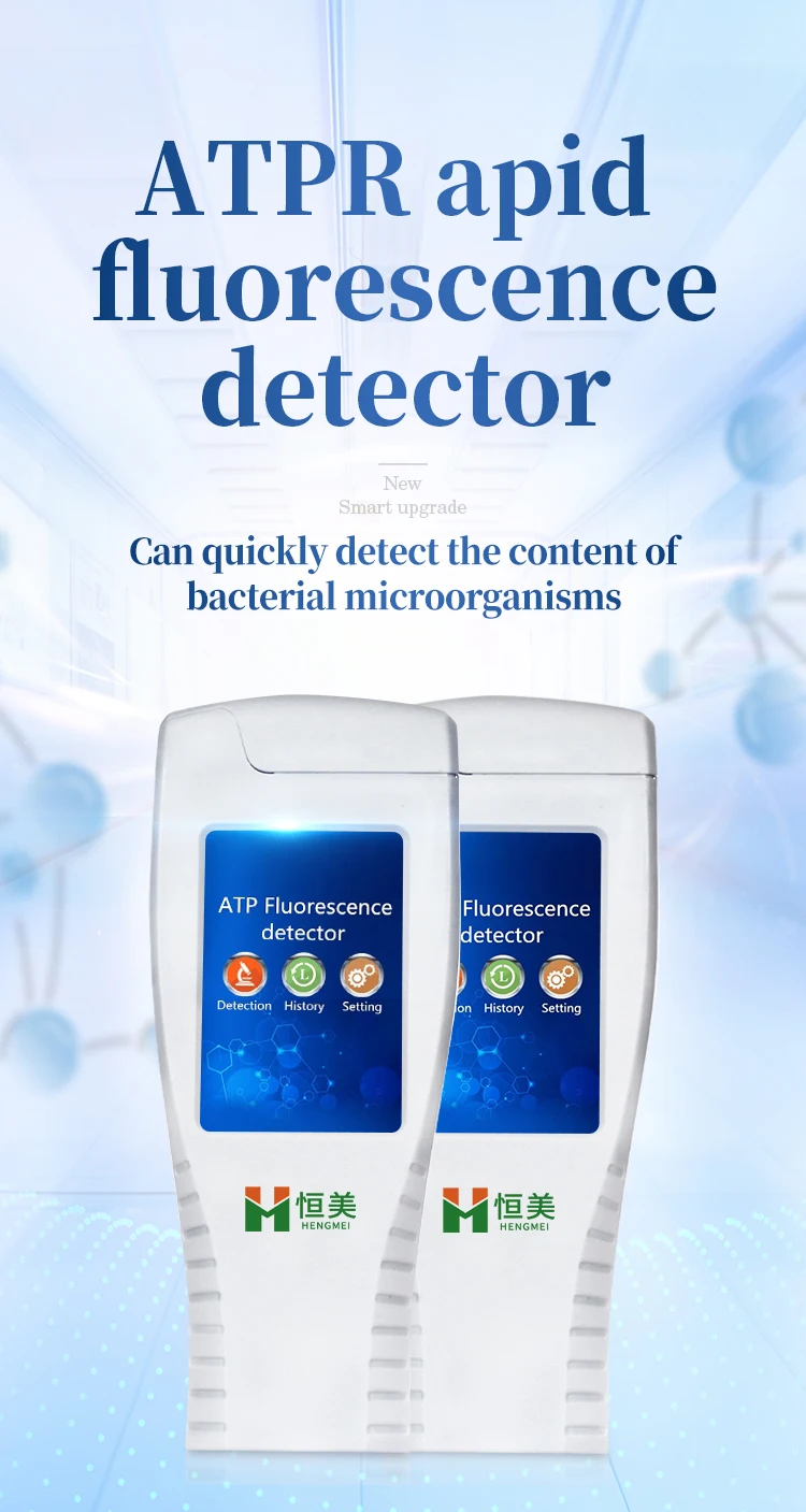Multi-language Selection Touch Screen Atp Luminometer