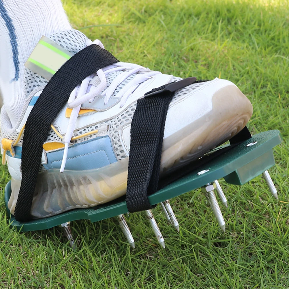 

26pcs Lawn Nails 42MM Metal Spikes Shoe Accessories Grass Pegs Soil Lawn Aerator Tools Gardening Stakes