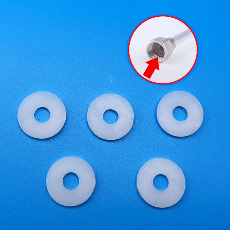 sMaster 5Pcs Universal Reversible Tip Gasket & Saddle  for Airless Nozzle Guard Seals Tip Holder Seedle for Airless Spray Gun