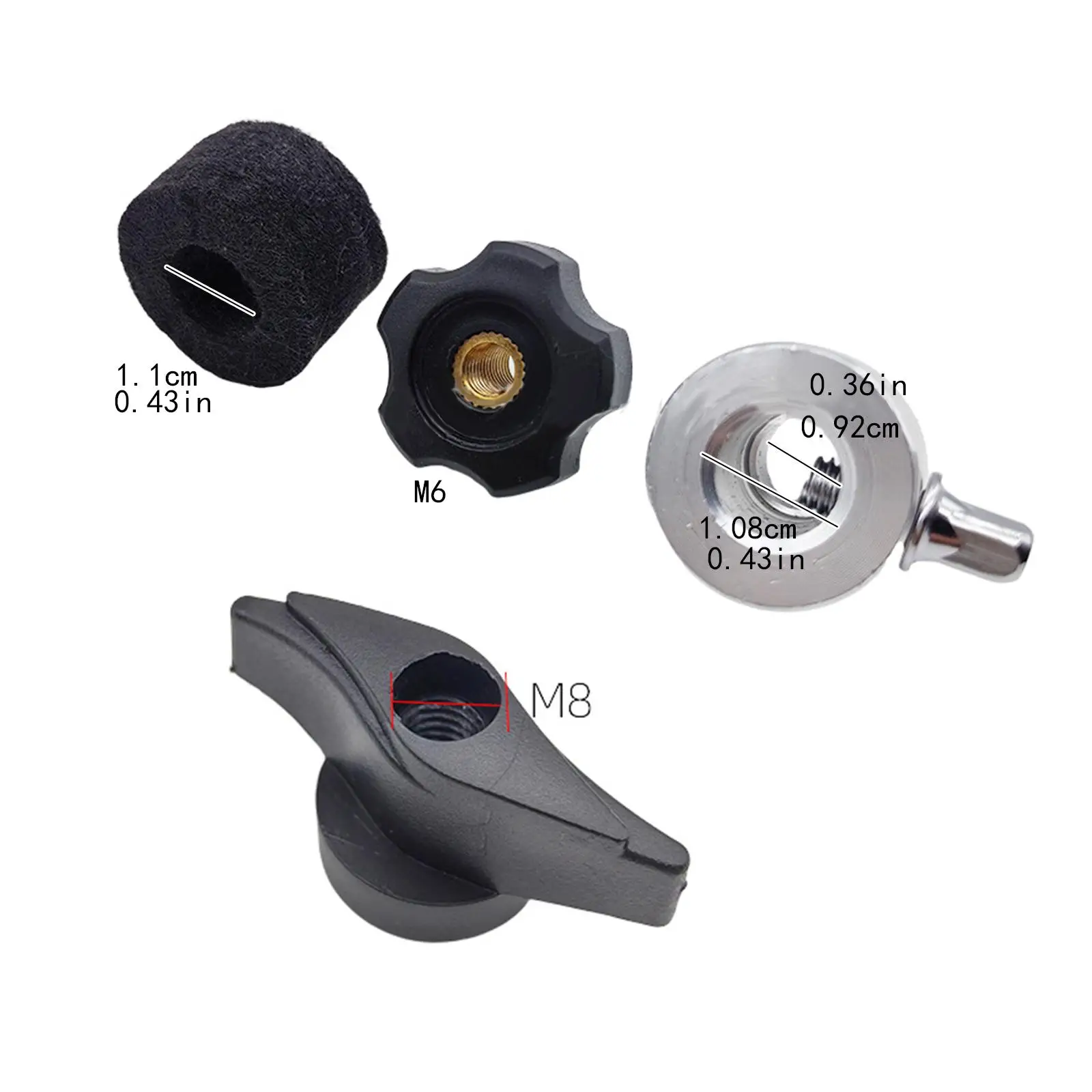 4 قطع طبل الصنج المشبك مجموعة الصنج حامل قرع أداة الملحقات الصنج جبل كيت