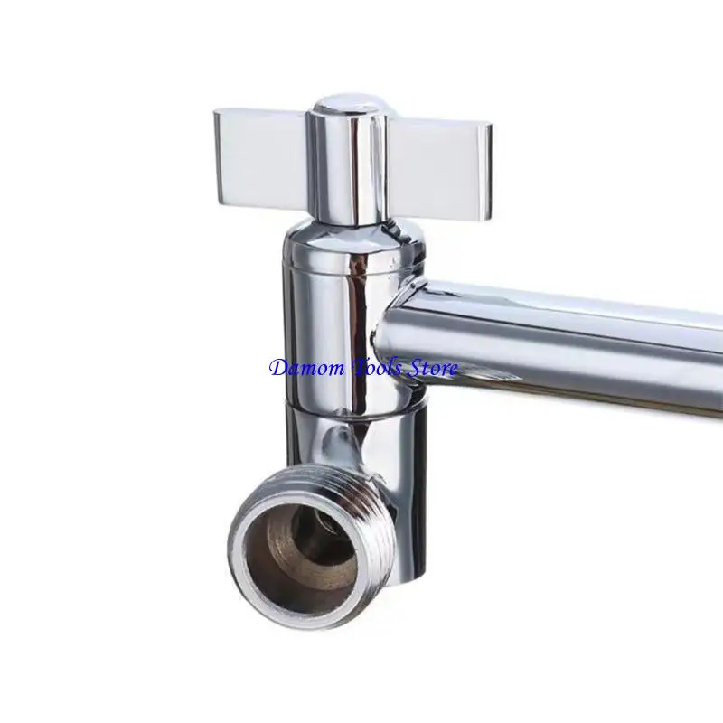 57BE Adjustable Shower Arm Replacement Stainless Steels Rainfalls Shower Head Extension Arm Adjustable Height Holder