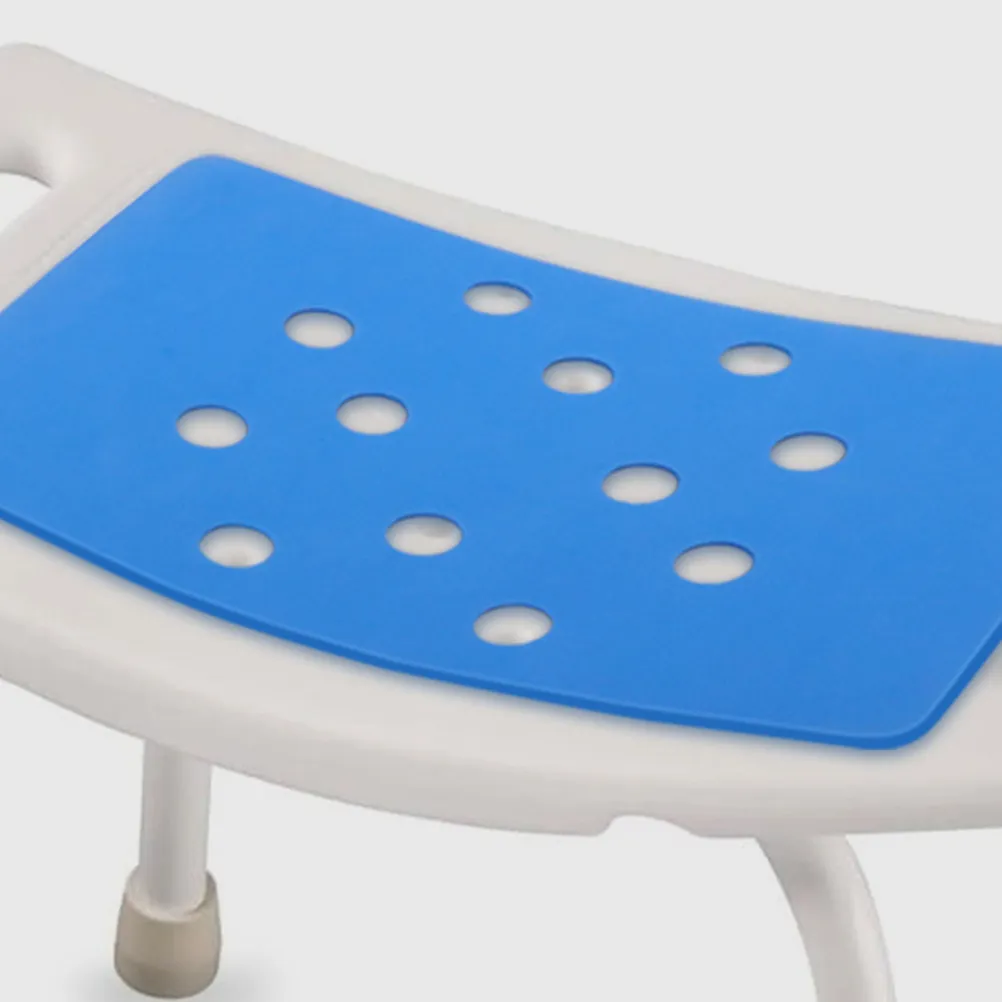 

Bath Chair Pad Blue Non-Slip Waterproof Eva Memory Foam Shower Seat Insert For Seniors Bench Mat Tub Cushion
