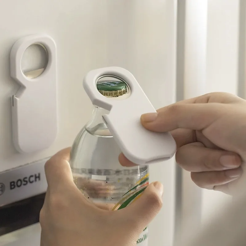 Multifunctional magnetic Bottle Opener Portable Refrigerator Magnet Opener for Wine Bottle can