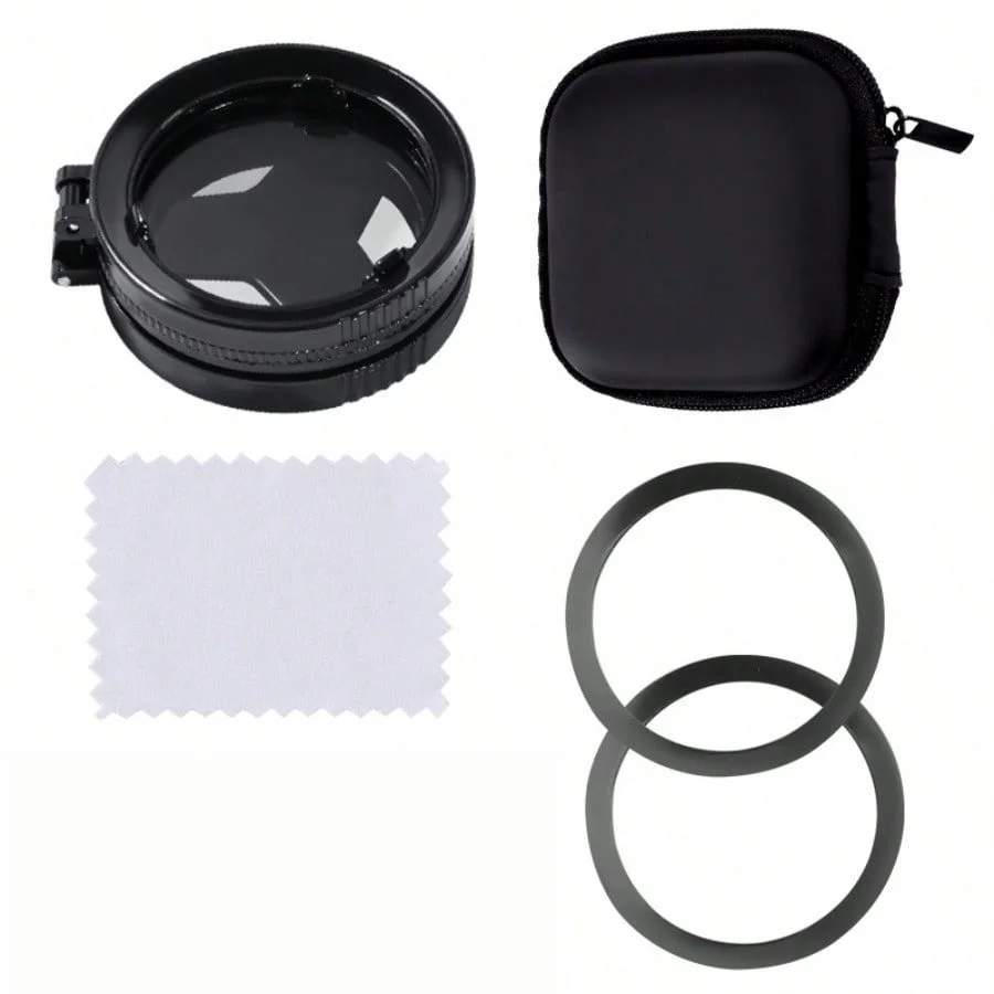 52mm Magnetic CPL Polarizer Filter, Anti-Reflection HD Lens for IPhone/Android Mobile Photography view 5