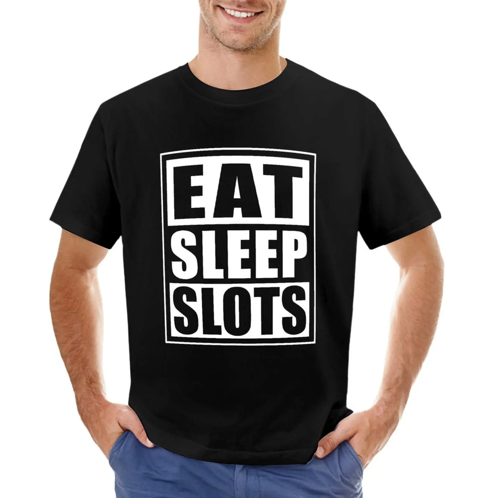 Funny Slot Machine T-Shirt custom shirt customs design your own summer tops man t shirt heavy weight t shirts for men