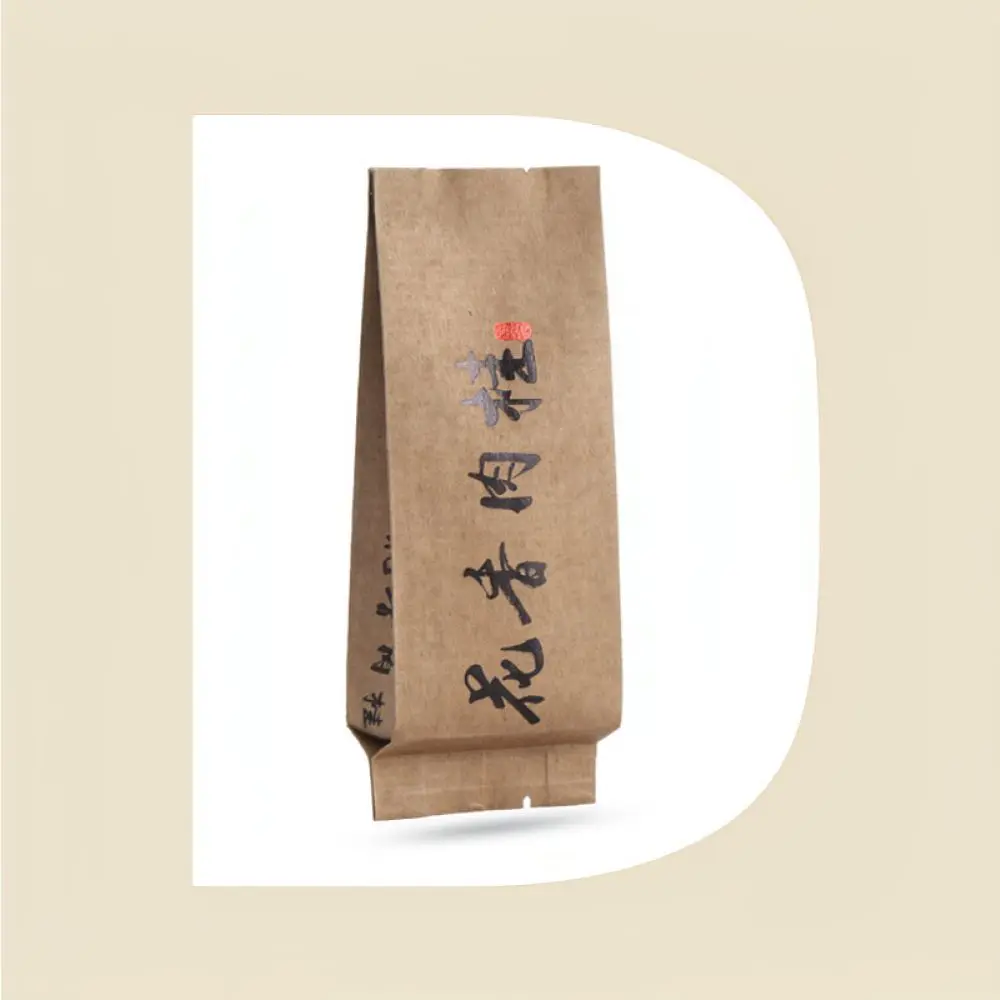 Thickened Kraft Paper Tea Bags For Retail Packaging Storage Pouches For Loose Leaf Tea Gift Wrapping Dry Food Organizer