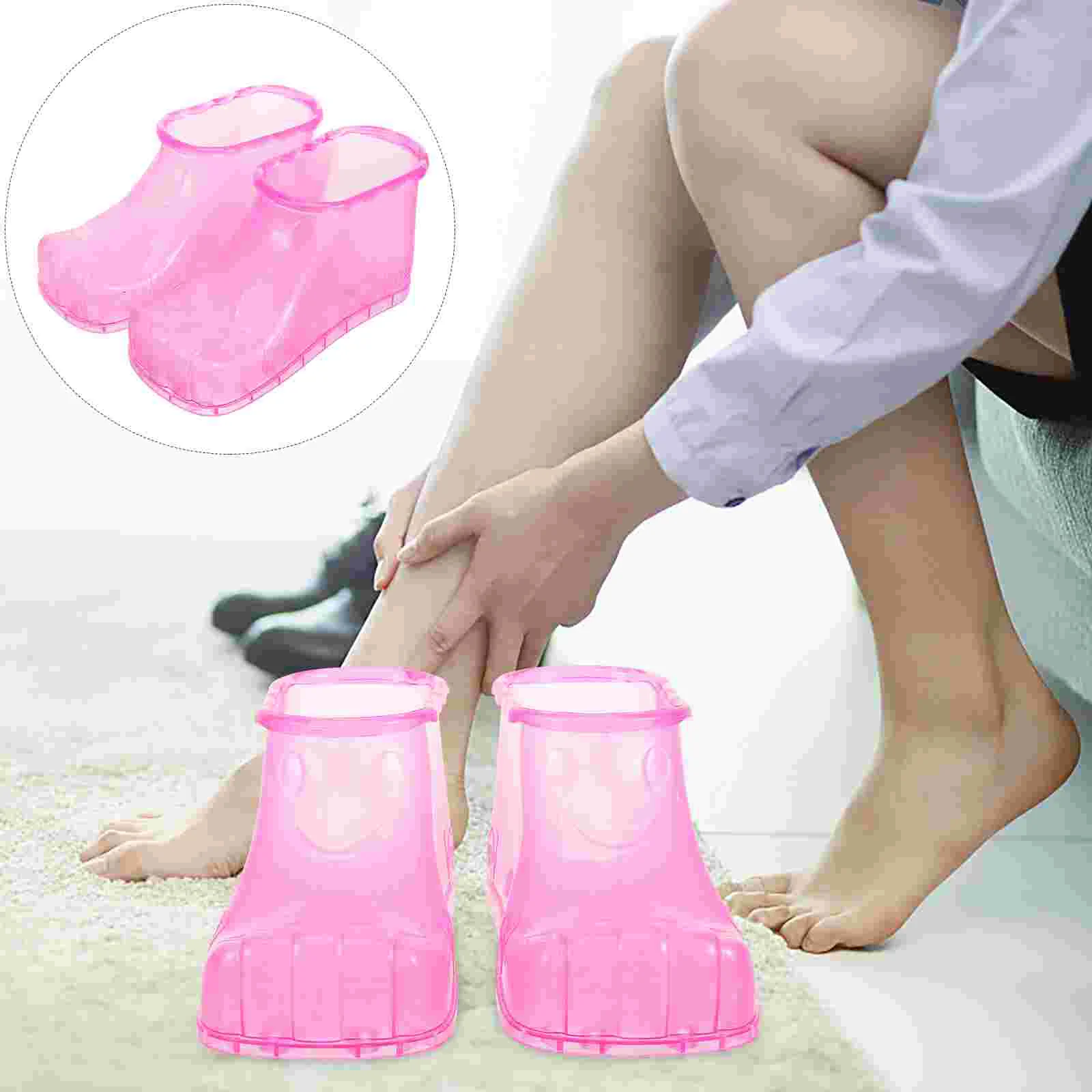 Massage Foot Bath Shoes Foot Soaking Shoes Foot SPA Shoes Plastic Foot Soak Tub Foot Soaking Bucket Foot Bath Boot