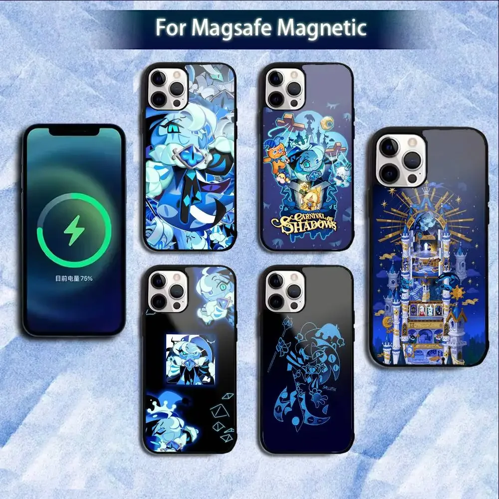 

Game Cookie Run Kingdom Phone Case For iPhone 16e,16,15,14,13,12,11,Plus,Pro,Max,Mini Magsafe Magnetic Wireless Charging