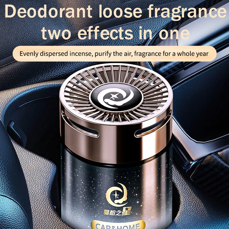 Hot Selling New Adjustable Smart Car Air Freshener Car Solid Fragrance Diffuser Long lasting Car Inside light fragrance Gifts