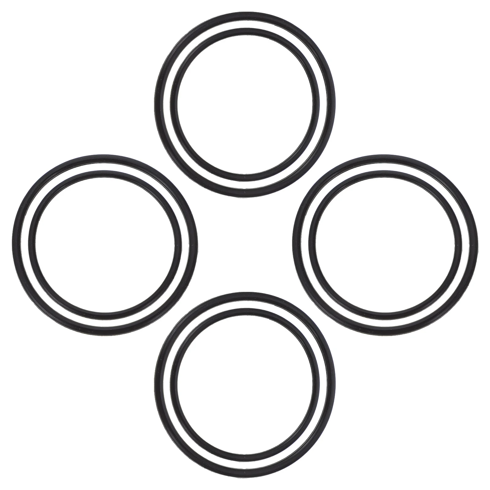 

8Pcs Bike Stopwatch Base Band Silicone Elastic Fixator for Bicycle Speedometer Front Mount Holder Cycling Accessories