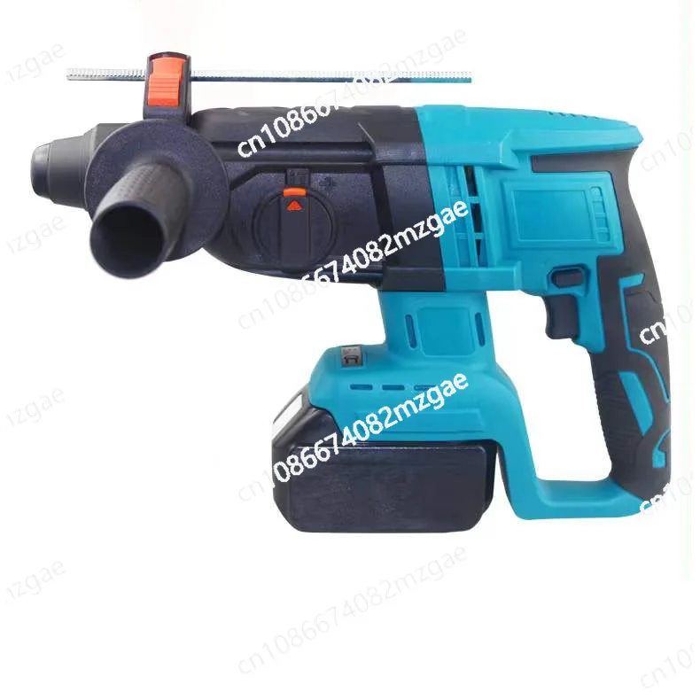 

Brushless Rechargeable Lithium Battery Electric Hammer, Electric Pickaxe, Electric Drill Dual-use Multifunctional
