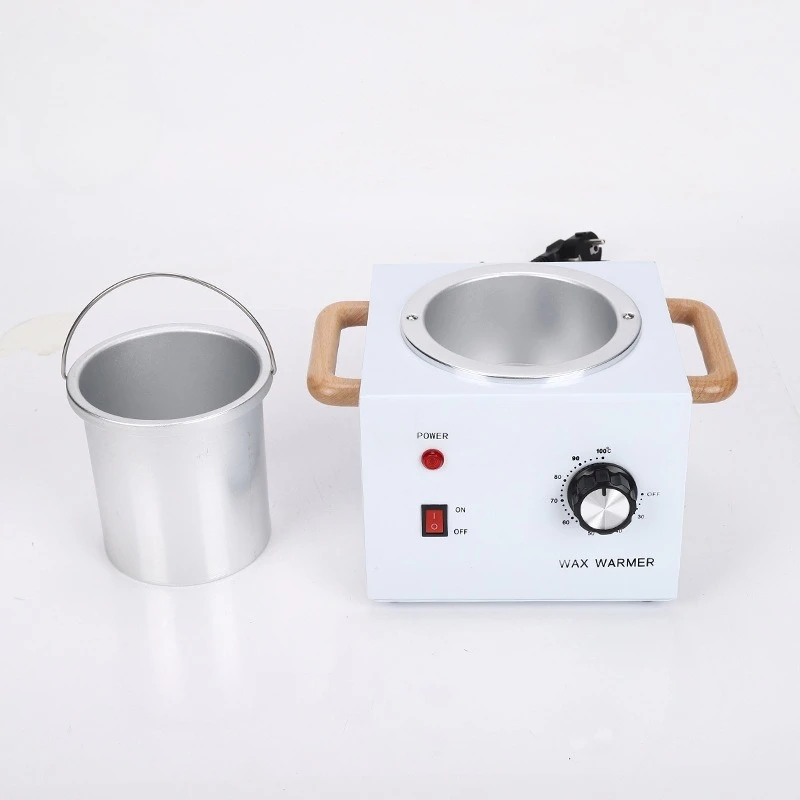 Salon Care Unit, 1L Single Pot Thermostatic Paraffin Wax Heater, Adjustable Temperature Wax Melter For Hair Removal Salon Use