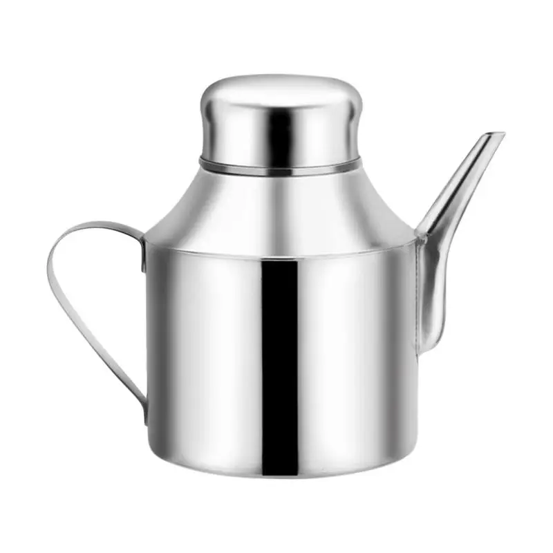 

Frying Oil Container Food-Grade Stainless Steel Oil Pot Bacon Grease Container 1000ml Oil Storage Tank Grease container supply