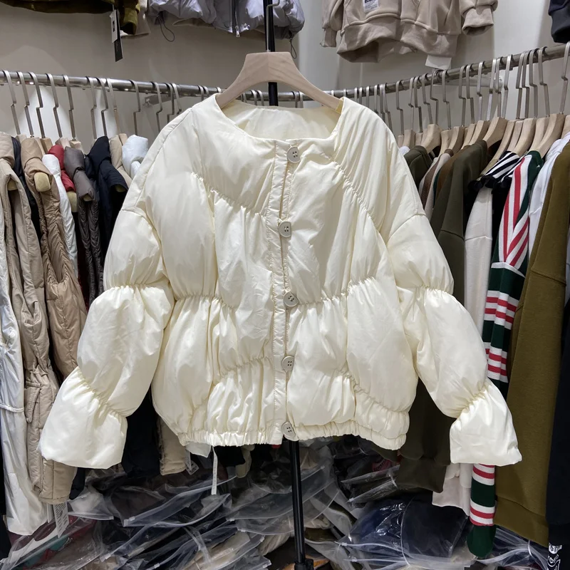 Manteau à capuche à manches longues pour femmes, veste décontractée épaisse, Harajuku High Street, mode d\'hiver, 2023