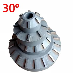 30 Degree Angle Carbide Valve Reamer Grinding Wheel Valve Seat Cutter for Motorcycle Car Engine Valve Seat Repair Reamer Head