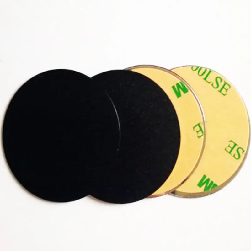 10 قطعة أسود 30 مللي متر 35 مللي متر 40 مللي متر لوحة معدنية القرص صفائح حديد مقاومة للخدش حامل هاتف مغناطيسي ل حامل هاتف السيارة المغناطيسي أصحاب