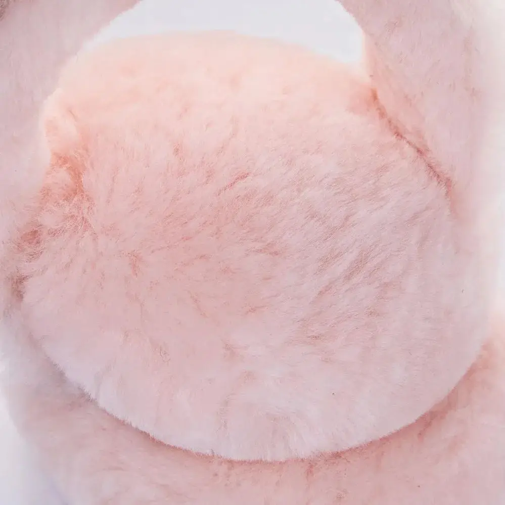 أغطية أذن من الصوف للنساء والرجال غطاء للأذنين منفوش ناعم ومريح لتدفئة الأذن أغطية أذن خارجية للطقس البارد