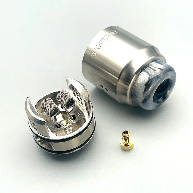 Recurve RDA 24mm 316ss Vape Atomizer rda / BF atomizer tank for coils & atomizers - gallery image 4