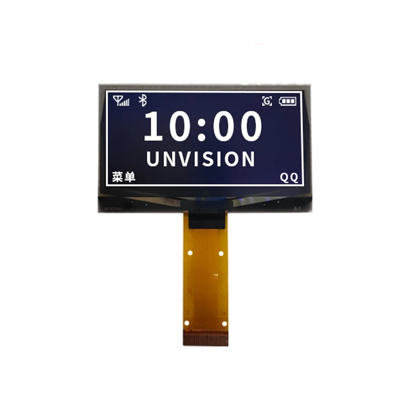 2,42-calowy wyświetlacz OLED 128*64 matryca punktowa 2,4-calowy ekran OLED SSD1309 Napęd Sterowanie przemysłowe 24Pin