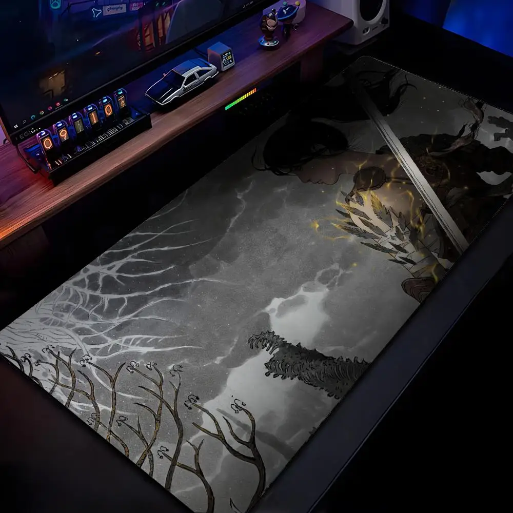 

Wuchang Fallen Feathers Mouse Pad Mousepad HD Printing Computer Gamers Locking Edge Non-slip Mouse Pad XXL90x40cm Keyboard PC De