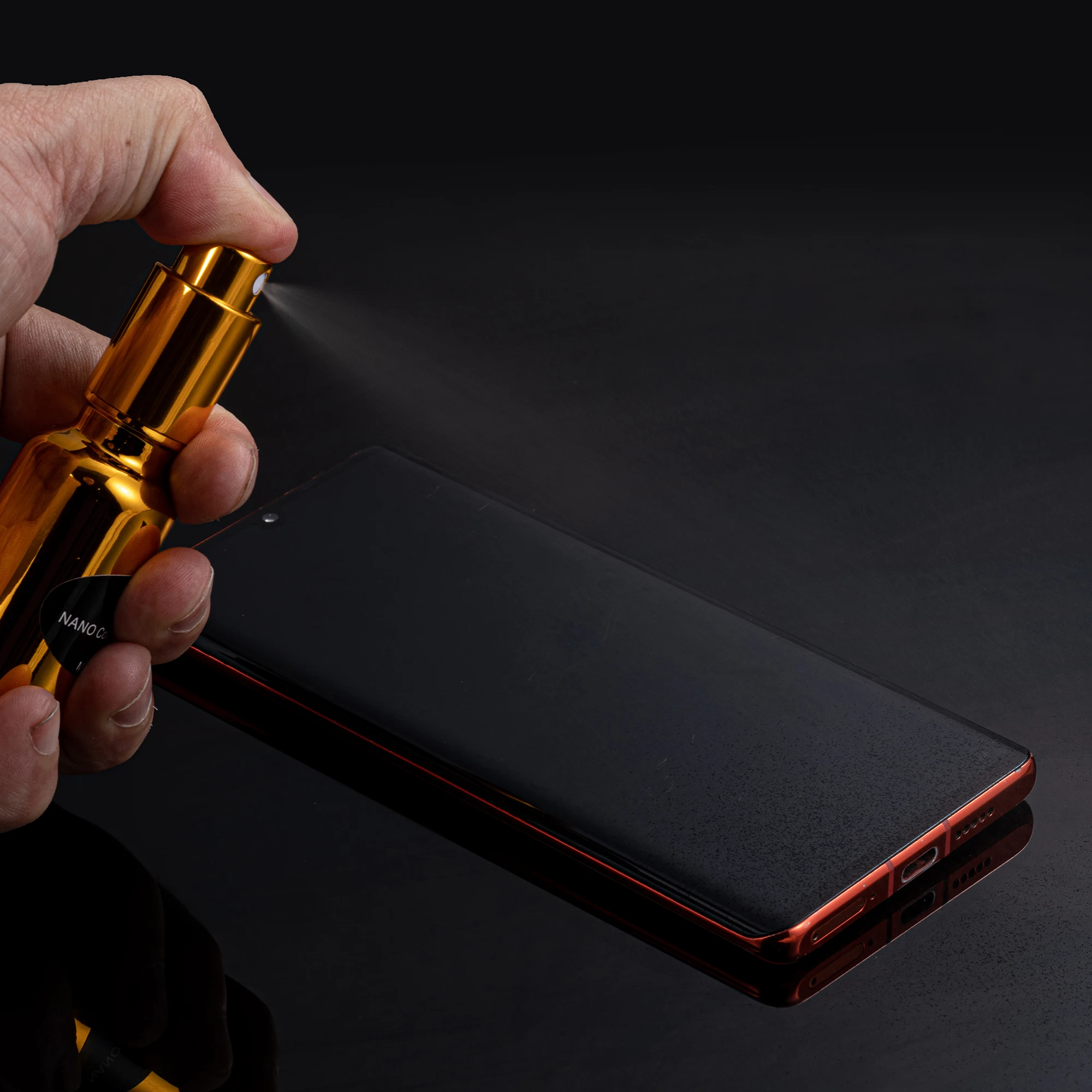 Imagem -05 - Liquid Protector Machine Mala para Telefones Celulares Universais Pulseira Relógio Inteligente Personal Screen Cleaning Kit Personal Nano