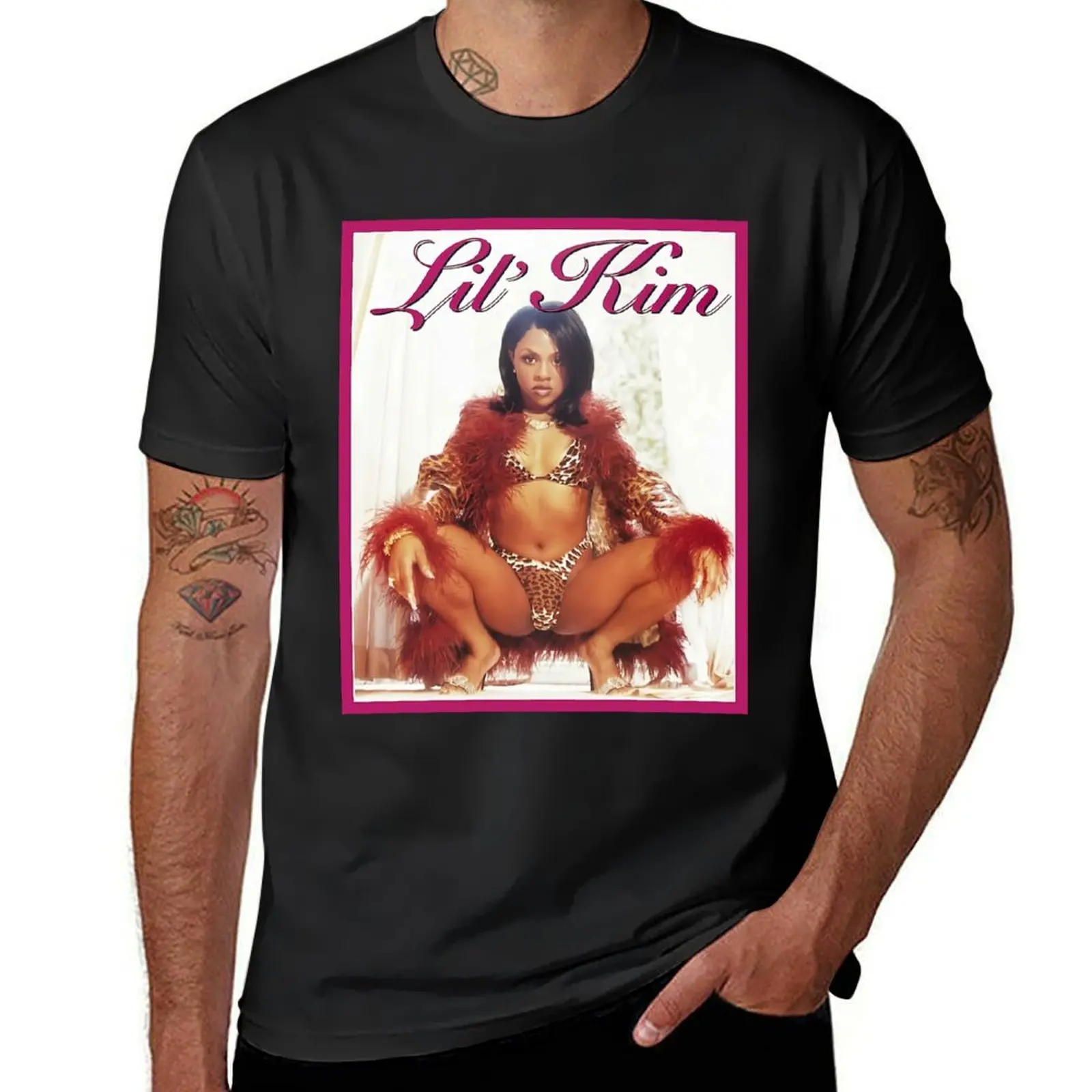 Lil Kim Squat - T-Shirt cute clothes anime anime clothes kawaii clothes mens champion t shirts