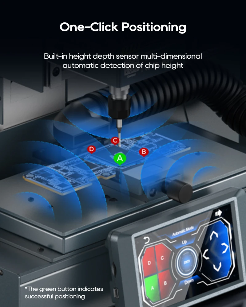 التلقائي الصناعية بغا رقاقة طاحونة آلة طحن باستخدام الحاسب الآلي للوحة الأم IC لوحة دارات مطبوعة أداة إصلاح الهاتف الخليوي