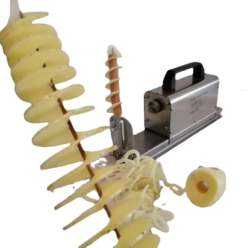 

528-8 electric multi-functional tower machine new patented cutting machine potato two potato tower